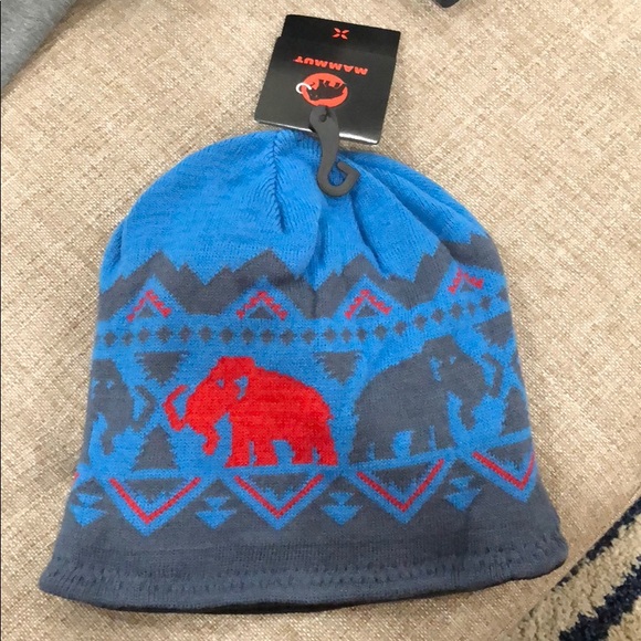 Merino Beanie Mammut Blue 